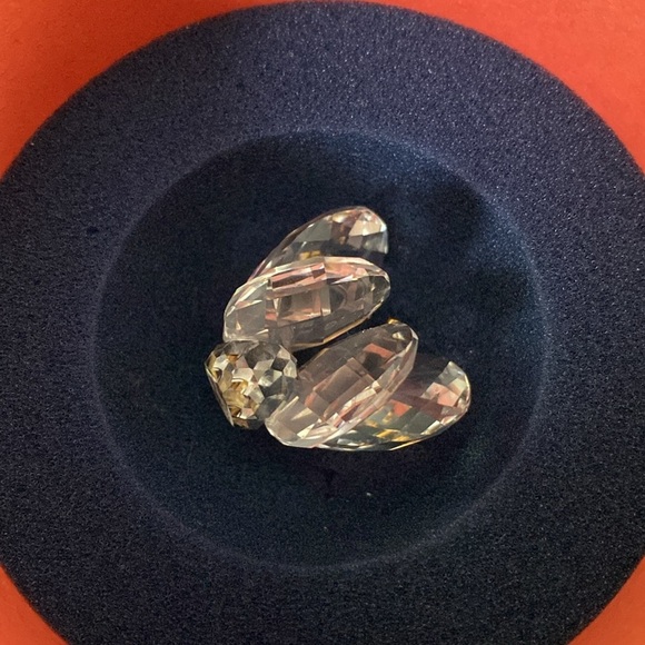 Swarovski Crystal Butterfly Figurine Crystal Tips Gold Antenna - Picture 9 of 12